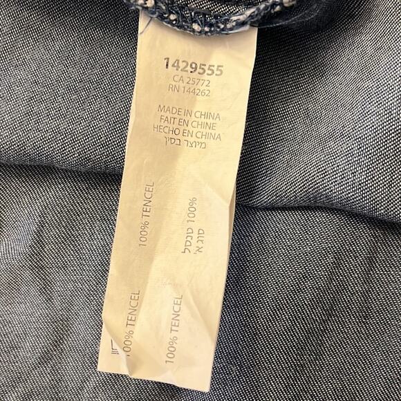 Dex Tencel Denim Wrap Jacket L - Picture 10 of 10